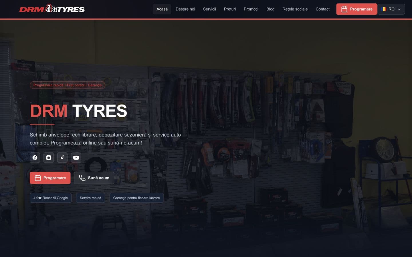 drm tyres – A modern digital system for an automotive service
